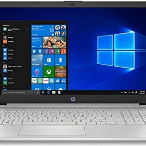 HP 15.6" HD Display Laptop Computer, 11th Gen Intel Core i3-1115G4(Up to 4.1GHz), 16GB RAM, 256GB SSD, Webcam, Bluetooth, Wi-Fi, HDMI, Windows 10 S, Silver