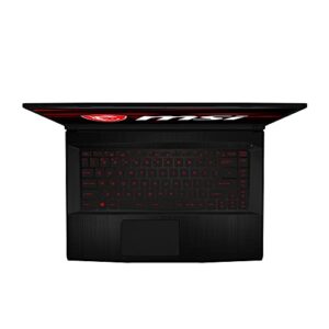 MSI GF63 Thin 2021 Flagship 15 Gaming Laptop 15.6" FHD IPS Display 10th Gen Intel Quad-Core i5-10300H (Beats i7-8750H) 8GB RAM 256GB SSD GeForce GTX 1650 4GB Backlit Win10 Black + HDMI Cable