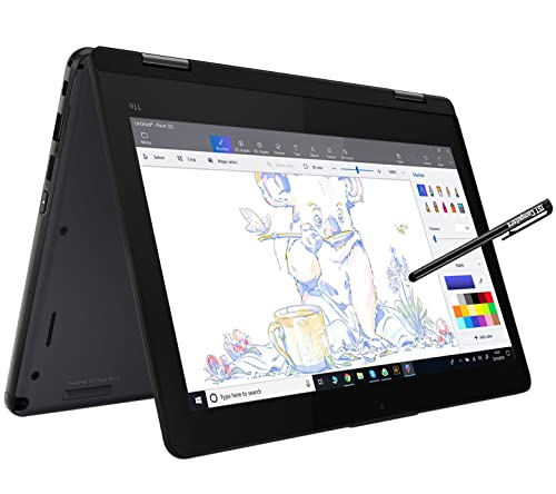 Lenovo ThinkPad Yoga 11e Gen 6 11.6" 2-in-1 Touchscreen (Intel M3-8100Y, 8GB RAM, 256GB SSD, Webcam, Stylus), Ruggedized & Water Resistant Flip Convertible Laptop, Type-C, Wi-Fi, IST Pen, Windows 10