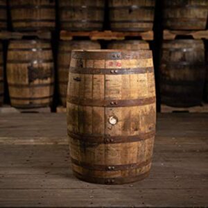 Midwest Barrel Company Authentic Bourbon/Whiskey Barrel (53 Gallon) Used Genuine American Oak Wood Barrel