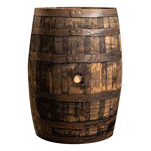 Midwest Barrel Company Authentic Bourbon/Whiskey Barrel (53 Gallon) Used Genuine American Oak Wood Barrel