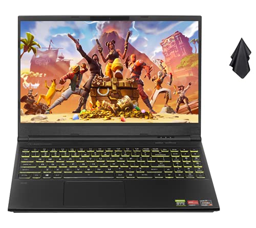 2021 EVOO VR Ready Gaming Laptop, 15.6” FHD 120Hz Display, AMD Ryzen 7 4800H Octa-Core up to 4.20 GHz, GeForce RTX 2060, 32GB RAM, 1 TB PCIe SSD , RGB Backlit KB, HDMI, DP, Win10 + Oydisen Cloth