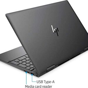 HP - Envy x360 2-in-1 15.6" Touch-Screen Laptop - AMD Ryzen 7 - 8GB Memory - 512GB SSD - Nightfall Black