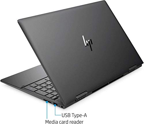 HP - Envy x360 2-in-1 15.6" Touch-Screen Laptop - AMD Ryzen 7 - 8GB Memory - 512GB SSD - Nightfall Black