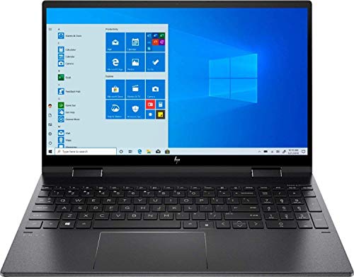 HP - Envy x360 2-in-1 15.6" Touch-Screen Laptop - AMD Ryzen 7 - 8GB Memory - 512GB SSD - Nightfall Black