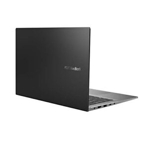 asus vivobook s14 s433 thin and light laptop, 14” fhd, intel core i5-10210u cpu, 8gb ddr4 ram, 512gb pcie ssd, windows 10 home, s433fa-ds51, indie black