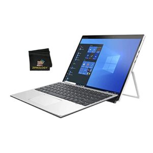 hp elite x2 g8 detachable laptop pc 13” 2in1 intel core i5-1145g7 16gb ram-256gb ssd, ips brightview fhd iris xe graphics, wi-fi 6,windows 10 pro, touchscreen, thunderbolt + zipnology cloth