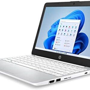 HP Stream Laptop 11-AK0053DX 11.6" Intel Celeron N4120, Intel UHD Graphics 600, 4GB DDR4 RAM, 64GB eMMC, Windows 11 Home in S Mode, Diamond White (Renewed)