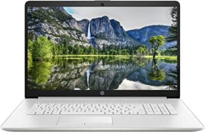 hp 17.3 non-touch flagship laptop 11th gen intel core i5-1135g7 (beats i7-1065g7) 32gb ram, 1tb pci-e ssd, 2tb hard drive, long battery life, barley8 usb dvd accessories, windows 10 pro, sliver