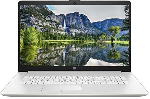 HP 17.3 Non-Touch Flagship Laptop 11th Gen Intel Core i5-1135G7 (Beats i7-1065G7) 32GB RAM, 1TB PCI-E SSD, 2TB Hard Drive, Long Battery Life, Barley8 USB DVD Accessories, Windows 10 Pro, Sliver