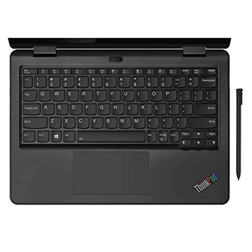 Lenovo ThinkPad 11e Yoga Gen-6 11.6" HD 2-in-1 Touchscreen Notebook Computer, Intel Core i5-8200Y 1.30GHz, 8GB RAM, 128GB SSD, Windows 10 Pro, Free Upgrade to Windows 11, Glossy Black