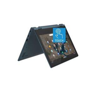 lenovo chromebook c340 2-in-1-11.6″ hd touchscreen – celeron n4000-4gb – 128gb storage(64gb emmc+64gb sa flash card) – blue (renewed)