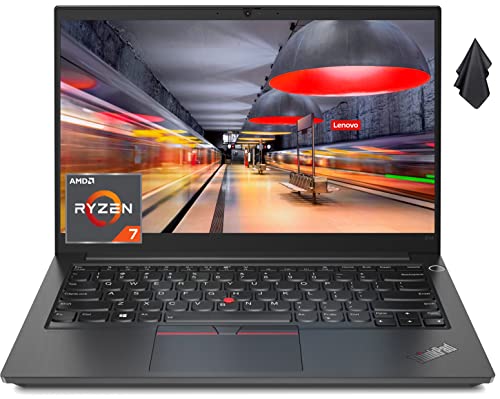 Lenovo ThinkPad E14 Gen 3 AMD Business Laptop, 14" FHD (1920x1080), AMD Ryzen 7 5700U, HDMI, Webcam, WiFi 6, Fingerprint Reader, Backlit Keyboard, Windows 10 Pro (16GB RAM | 1TB PCIe SSD)