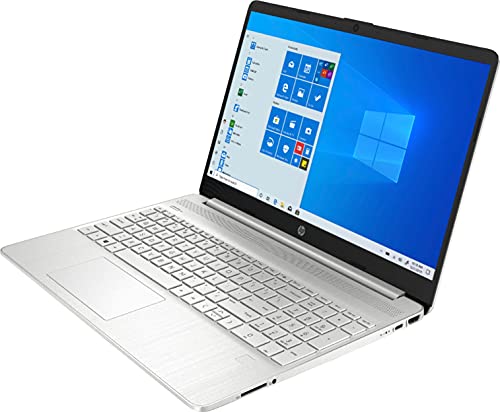 HP 15.6" Full HD (1920 x 1080) Laptop, Intel Core i5-1135G7, 8GB RAM, 256GB SSD, Windows 10 Home, Natural Silver
