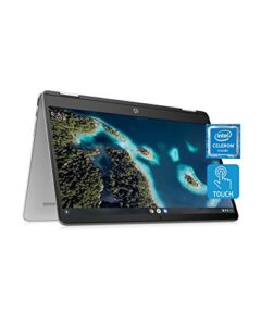 hp chromebook x360 14a laptop – dual core intel celeron n4020 – 4 gb ram – 32 gb emmc storage – 14-inch hd touchscreen – google chrome os – lightweight and long battery life (14a-ca0010nr, 2020)