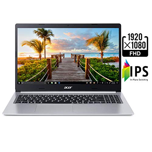 Acer Aspire 5 Slim Laptop, 15.6" Full HD IPS Display, 8th Gen Intel Core i3-8145U, 4GB DDR4, 128GB PCIe Nvme SSD, Backlit Keyboard, Windows 10 in S Mode, A515-54-30BQ