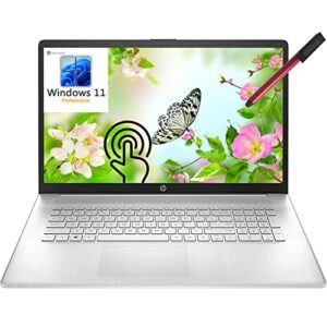HP [Windows 11 Pro] Envy 17 17.3" FHD Touchscreen Business Laptop, Intel Quad-Core i7-1165G7 up to 4.7GHz, 32GB DDR4 RAM, 2TB PCIe SSD, WiFi 6, Backlit Keyboard, Fingerprint Reader, 64GB Flash Drive