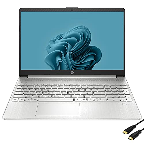 2021 Newest HP 15.6" IPS FHD Laptop, Intel i5-1135G7(Benchmark Beats Intel i7-1065G7), Intel Iris Xe, 16GB DDR4 RAM, 512GB PCIE SSD, Fingerprint, Lightweight, Bundle HDMI, Win 10 Home, Silver