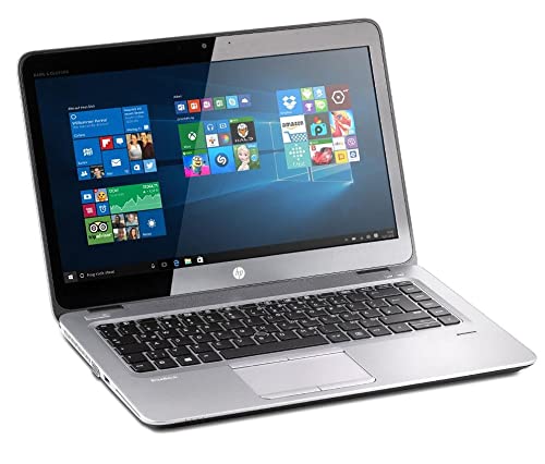 HP EliteBook 840R G4 14 HD Laptop, Core i5-7300U 2.6GHz, 16GB RAM, 512GB Solid State Drive, Windows 10 Pro 64Bit, Webcam (Renewed)