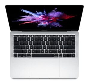 2016 apple macbook pro with 2.4ghz core i7 (13-inch, 8gb ram, 256gb ssd)- silver (renewed)