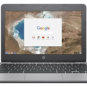 HP 11-v010wm 11.6" Chromebook, Chrome, Intel Celeron N3060 Processor, 4GB RAM, 16GB eMMC Drive