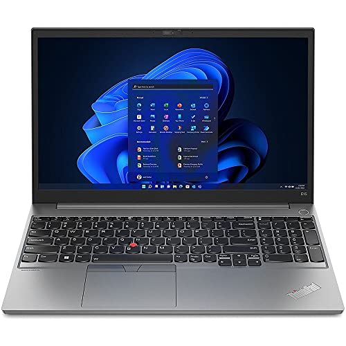 Lenovo 2023 Newest ThinkPad E15 Gen 4 Laptop, 15.6 Inch FHD Display, Intel Core i5-1235U Processor, 16GB RAM, 512GB SSD, Intel Iris Xe Graphics, Bluetooth, Webcam, Windows 10 Pro, Bundle with JAWFOAL