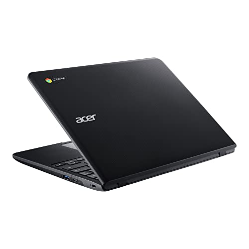 Acer Chromebook 512 12" HD Laptop Computer, Intel Celeron N4020 up to 2.6GHz, 4GB LPDDR4 RAM, 32GB eMMC, 802.11AC WiFi, Bluetooth 5.0, Type-C, Black, Chrome OS, BROAG 3Feet USB Extension Cable