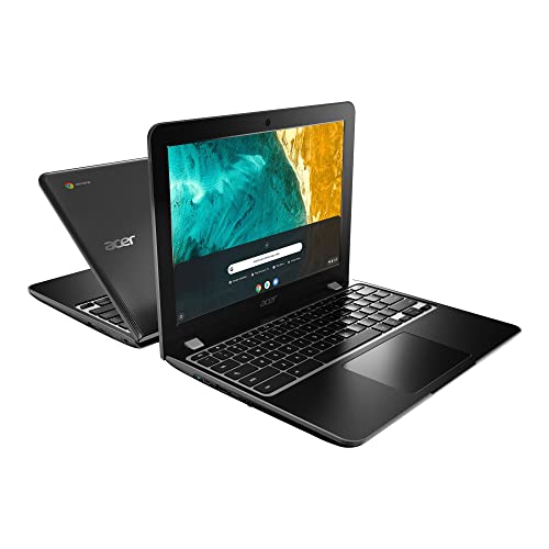 Acer Chromebook 512 12" HD Laptop Computer, Intel Celeron N4020 up to 2.6GHz, 4GB LPDDR4 RAM, 32GB eMMC, 802.11AC WiFi, Bluetooth 5.0, Type-C, Black, Chrome OS, BROAG 3Feet USB Extension Cable