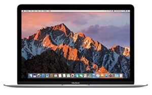 2017 apple macbook laptop with intel core m3, 1.2ghz (mnyh2ll/a, 12in, retina display, dual core processor, 8gb ram, 256gb, intel hd graphics, mac os) – silver (renewed)