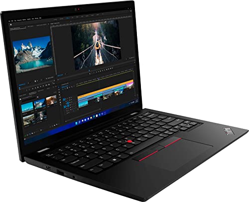 Lenovo Latest ThinkPad X13 Yoga Gen 3, i7-1255U, 13.3" 2K (2560x1600) IPS, Touchscreen, 16GB DDR4, 1TB SSD, Intel Iris Xe Graphics, Integrated Pen, Weigh 2.65 lbs, 1080p Camera, Win 11 Pro - Black