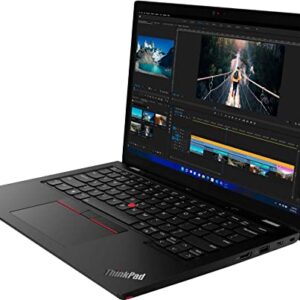 Lenovo Latest ThinkPad X13 Yoga Gen 3, i7-1255U, 13.3" 2K (2560x1600) IPS, Touchscreen, 16GB DDR4, 1TB SSD, Intel Iris Xe Graphics, Integrated Pen, Weigh 2.65 lbs, 1080p Camera, Win 11 Pro - Black