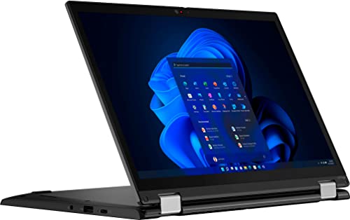 Lenovo Latest ThinkPad X13 Yoga Gen 3, i7-1255U, 13.3" 2K (2560x1600) IPS, Touchscreen, 16GB DDR4, 1TB SSD, Intel Iris Xe Graphics, Integrated Pen, Weigh 2.65 lbs, 1080p Camera, Win 11 Pro - Black