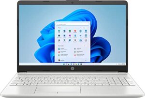 newest hp notebook laptop, 15.6’’ hd touchscreen, 11th gen intel core i5-1135g7 quad-core processor, 12gb ram, 512gb ssd, backlit keyboard, wi-fi, webcam, hdmi, windows 11 home, silver