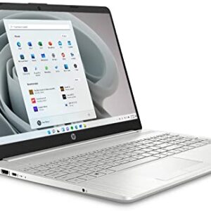 Newest HP Notebook Laptop, 15.6’’ HD Touchscreen, 11th Gen Intel Core i5-1135G7 Quad-Core Processor, 12GB RAM, 512GB SSD, Backlit Keyboard, Wi-Fi, Webcam, HDMI, Windows 11 Home, Silver