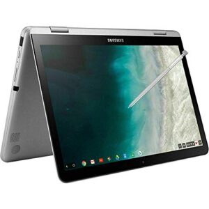 SAMSUNG Chromebook Plus (WiFi + LTE Verizon) Chrome OS 12.2" HD Touchscreen Intel Celeron 3965Y 4GB RAM 32GB eMMC - XE525QBB-K01US (Stealth Silver)