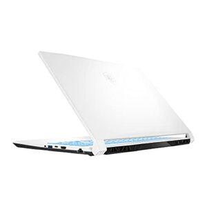 2022 MSI Sword Gaming 15.6" FHD 144Hz Laptop Computer, 11th Gen Intel Core i7-11800H, 32GB RAM, 1TB HDD+ 1TB PCIe SSD, Backlit Keyboard, GeForce RTX 3050 Ti, Windows 10, White, 32GB SnowBell USB Card…