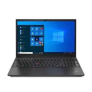 Lenovo ThinkPad E15 G3 15.6" Laptop 1920 x 1080 FHD, Ryzen 5 5500U (2.10GHz, 3MB), 8GB RAM, 256GB SSD, Bluetooth, Windows 10 Pro, Radeon Graphics