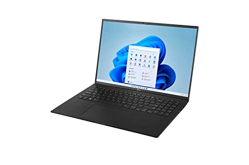 LG Gram 16 12th gen Intel Core i7-1260P Evo Platform Laptop Business, 16" WQXGA (2560 x 1600) IPS Display, Backlight Keyboard, Thunderbolt4, Wi-Fi 6E, Windows 11, 16GB RAM, 512GB PCIe SSD, HDMI Cable