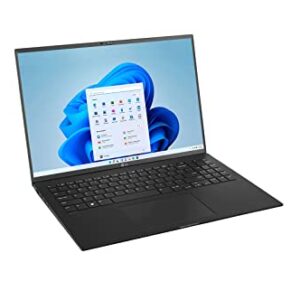 LG Gram 16 12th gen Intel Core i7-1260P Evo Platform Laptop Business, 16" WQXGA (2560 x 1600) IPS Display, Backlight Keyboard, Thunderbolt4, Wi-Fi 6E, Windows 11, 16GB RAM, 512GB PCIe SSD, HDMI Cable