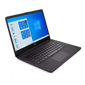 HP 14-Inch Laptop, 10th Gen Intel Core i3-1005G1, 4 GB SDRAM, 128 GB Solid-State Drive, Windows 10 Home in S Mode Black