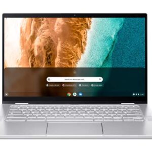 Acer Chromebook Spin 514 Convertible Laptop | Intel Core i5-1130G7 | 14" Full HD IPS Gorilla Glass Touch Display | 8GB LPDDR4X | 256GB SSD | DTS Audio | Intel Wi-Fi 6 AX201 | Chrome OS | CP514-2H-5556