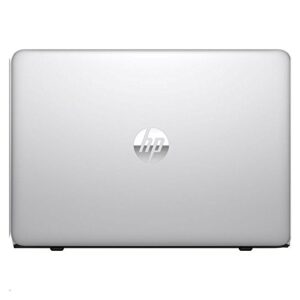 HP Elitebook 745 G4 14" Notebook, Windows, AMD A8 1.6 GHz, 4 GB RAM, 500 GB HDD, AMD Radeon R5 , Silver (1FX54UT#ABA) (Renewed)