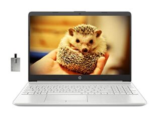 hp 2022 17.3″ fhd ips laptop, 11th gen intel core i3-1115g4(beats i5-1035g7), 16gb ram, 512gb pcie ssd, full-size keyboard, intel uhd graphics, hd webcam, windows 11 pro, silver, 32gb usb card