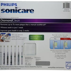 Philips Sonicare HX6066/70 DiamondClean Standard Brush Heads, 6-Pack