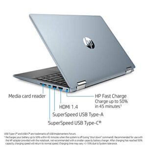 HP Pavilion 14" FHD IPS Touch Screen Student and Family Laptop, Intel Core i5-1035G1, WiFi 6, Google Classroom, 16GB DDR4 RAM, 256GB SSD, Bundle with Stylus Pen, Windows 10, Cloud Blue