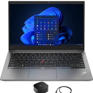 Lenovo ThinkPad E14 Gen 4 Home & Business Laptop (AMD Ryzen 5 5625U 6-Core, 24GB RAM, 512GB PCIe SSD, AMD Radeon, 14.0" 60Hz Full HD (1920x1080), WiFi, Bluetooth, Webcam, HDMI, Win 11 Pro)