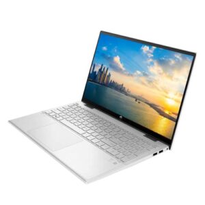 HP Pavilion x360 2-in-1 Laptop, 15.6" FHD Touchscreen, Intel Core i5-1235U Processor, 12GB RAM, 1TB PCIe SSD, Webcam, HDMI, FP Reader, Backlit KB, Wi-Fi 6, Windows 11 Home, Silver