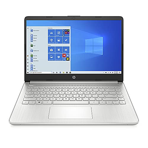 HP 14-fq1021nr Home & Business Laptop (AMD Ryzen 5 5500U 6-Core, 8GB RAM, 256GB PCIe SSD, AMD Radeon, 14.0" Full HD (1920x1080), WiFi, Bluetooth, Webcam, 2xUSB 3.0, 1xHDMI, Win 10 Pro) (Renewed)