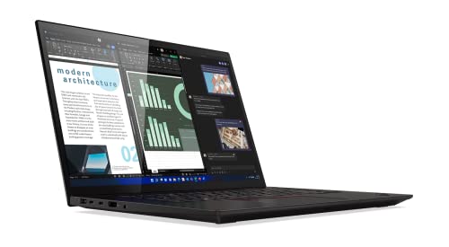 Best Notebooks New ThinkPad X1 Extreme Gen 5 Laptop 12th Gen i9-12900H vPro 16.0'' 4K WQUXGA Anti-Reflective Touchscreen GeForce RTX 3080 Ti 16GB Active Stylus Pen (8TB SSD|64GB RAM|Win 11 Pro,Black