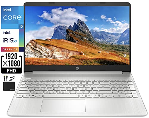 HP 2023 Newest 15.6â€™â€™ FHD Screen Laptop, Quad Core Intel i5-1135G7 (Beat i7-1065G7,Upto 4.2GHz), Iris Xe Graphics, 8GB RAM, 256GB SSD, HD Webcam, WiFi 6, 9+ Hours Battery, Winows 11+ Accessories